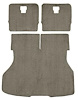 A4024B44 Rear Cargo Area Cut Pile Carpet Set With Mass Backing 1983-86 Mustang Hatchback; Sandalwood - image 1