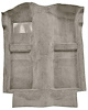 A4025A35 Passenger Area Cut Pile Floor Carpet Set 1983-93 Mustang Convertible; Desert Tan - image 1