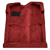 A4027B93 Passenger Area Cut Pile Carpet With Mass Backing 1994-04 Mustang Coupe/Convertible-Dark Red Carmine - image 1