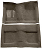 A4032A07 Passenger Area Loop Floor Carpet Set 1964 Mustang Convertible; Parchment - image 1