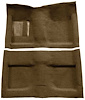 A4032A69 Loop Floor Carpet 1964 Mustang Convertible; Medium Saddle - image 1