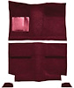 A4035A15 1964 Mustang Fastback; Passenger Area Nylon; Loop Floor Carpet; Maroon - image 1