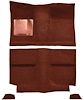 A4035A49 1964 Mustang Fastback; Passenger Area Nylon; Loop Floor Carpet; Emberglow - image 1