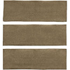 A4038A07 3-Piece Fold Down Rear Seat Loop Carpet Set 1965-68 Mustang Fastback; Parchment - image 1