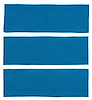 A4039A31 3-Piece Fold Down Rear Seat Nylon Loop Carpet Set 1965-68 Mustang Fastback; Light Blue - image 1