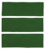 A4039A39 3-Piece Fold Down Rear Seat Nylon Loop Carpet Set 1965-68 Mustang Fastback; Green - image 1