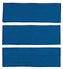 A4039A41 3-Piece Fold Down Rear Seat Nylon Loop Carpet Set 1965-68 Mustang Fastback; Medium Blue - image 1