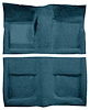 A4040A06 Passenger Area Loop Floor Carpet 1965-68 Mustang Coupe; Aqua - image 1