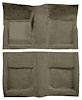 A4040A09 Passenger Area Loop Floor Carpet 1965-68 Mustang Coupe; Ivy Gold - image 1