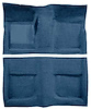 A4040A62 Passenger Area Loop Floor Carpet 1965-68 Mustang Coupe; Ford Blue - image 1