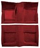 A4040B49 Passenger Area Loop Floor Carpet With Mass Backing 1965-68 Mustang Coupe; Emberglow - image 1