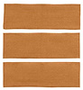 A4041A69 3-Piece Fold Down Rear Seat Nylon Loop Carpet Set 1969-70 Mustang Fastback; Medium Saddle - image 1