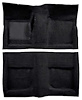 A4042A01 Passenger Area Loop Floor Carpet 1965-68 Mustang Convertible; Black - image 1