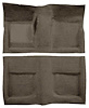 A4042A07 Passenger Area Loop Floor Carpet 1965-68 Mustang Convertible; Parchment - image 1