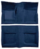A4042A12 Passenger Area Loop Floor Carpet 1965-68 Mustang Convertible; Dark Blue - image 1