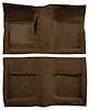 A4042A18 Passenger Area Loop Floor Carpet 1965-68 Mustang Convertible; Dark Saddle - image 1