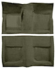 A4042A19 Passenger Area Loop Floor Carpet 1965-68 Mustang Convertible; Moss Green - image 1