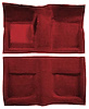 A4042A49 1965-68 Mustang Convertible; Passenger Area; Loop Floor Carpet; Emberglow - image 1
