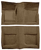 A4042A69 Passenger Area Loop Floor Carpet 1965-68 Mustang Convertible; Medium Saddle - image 1