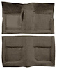 A4042B07 Passenger Area Loop Floor Carpet With Mass Backing 1965-68 Mustang Convertible; Parchment - image 1