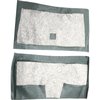 A4045A13 Passenger Area Nylon Loop Floor Carpet Set 1965-68 Mustang Coupe; Dark Green - image 4