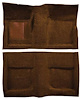 A4045A49 1965-68 Mustang Coupe Passenger Area Nylon Loop Floor Carpet Set - Emberglow - image 1