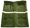 A4051B39 Passenger Area Nylon Loop Carpet With Mass Backing 1969-70 Mustang Coupe/Fastback; Green - image 1