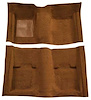 A4053A29 Passenger Area Nylon Loop Floor Carpet 1969-70 Mustang Convertible; Ginger - image 1