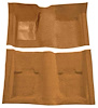 A4053B69 Passenger Area Nylon Loop Floor Carpet With Mass Backing 1969-70 Mustang Convertible; Medium Saddle - image 1
