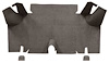 A4056A07 Loop Trunk Carpet 1965-66 Mustang Fastback; Parchment - image 1