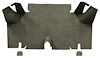 A4056A09 Loop Trunk Carpet 1965-66 Mustang Fastback; Ivy Gold - image 1