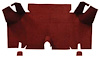 A4056A15 Loop Trunk Carpet 1965-66 Mustang Fastback; Maroon - image 1