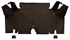 A4056A30 Loop Trunk Carpet 1965-66 Mustang Fastback; Dark Brown - image 1