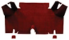 A4056A49 Loop Trunk Carpet 1965-66 Mustang Fastback; Emberglow - image 1
