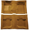 A4057A69 Passenger Area Nylon Loop Floor Carpet 1971-73 Mustang Coupe/Fastback; Medium Saddle - image 1