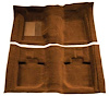 A4059A29 Passenger Area Nylon Loop Floor Carpet 1971-73 Mustang Convertible; Ginger - image 1