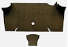 A4068A18 Loop Trunk Carpet 1967-68 Mustang Fastback; Dark Saddle - image 1
