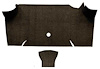 A4068A30 Loop Trunk Carpet 1967-68 Mustang Fastback; Dark Brown - image 1