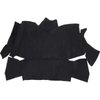 A4089A01 Nylon Loop Trunk Floor Carpet 1969-70 Mustang Fastback; Black - image 3
