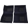 A4105B12 Nylon Loop Floor Carpet With Mass Backing 1969 Mustang Mach 1; Dark Blue/Dark Blue Inserts - image 3