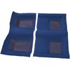 A4105B41 Nylon Loop Floor Carpet With Mass Backing 1969 Mustang Mach 1; Medium Blue/Medium Blue Inserts - image 3