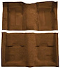 A4113A29 Passenger Area Nylon Loop Floor Carpet Set 1970 Mustang Mach 1; Ginger Carpet With Ginger Inserts - image 1