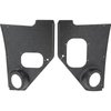 A5100103 1955-59 Chevrolet/GMC Truck; Interior Kick Panels; With Speaker Holes; Black - image 2