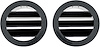 A510017 1964-66 Chevrolet Pickup; Defroster Top Vents; Pair