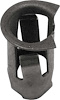A5196 Barrel Nut; Fits 1/4" Emblem Stud; Fits 9/32" Hole; Spring Steel; Black Phosphate Coated - image 1