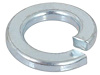 A5724 1/2" Split Lock Washer, Bright Zinc - image 1