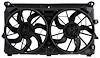 A58314 2007-14 Chevrolet/GMC Truck; Radiator Fan Assembly; For V6/V8 Engines Without Heavy Duty Cooling - image 1