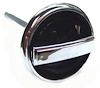 A6106301 1968 Impala, Bel Air, Caprice, Chevelle, El Camino; Headlamp Knob; with Shaft - image 1