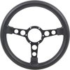 A8100302 1969-76 Firebird, GTO, Lemans, Tempest; Formula Steering Wheel; 3-7/8 in. Black Molded Grips; Black Anodized Spokes - image 2