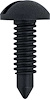 A8100334 1982-92 Camaro, Firebird; Rear Hatch Panel Trim Screw; Black - image 1